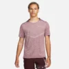 Nike Men's DriFit Rise 365 Short Sleeve - Dark Beetroot
