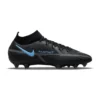 Nike Unisex Phantom GT2 Elite FG Soccer Shoe - Black/Black/Iron Grey