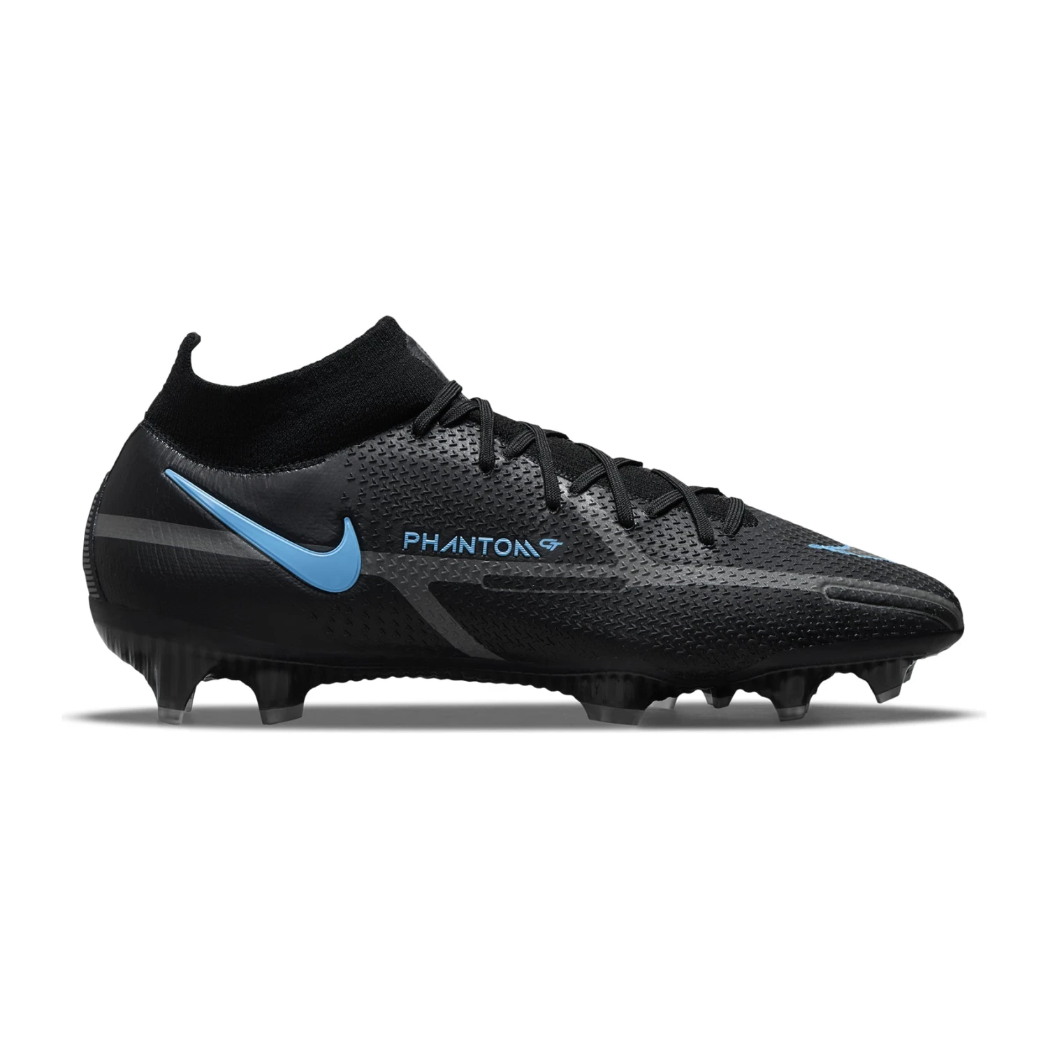 Nike Unisex Phantom GT2 Elite FG Soccer Shoe - Black/Black/Iron Grey 1 Nike Unisex Phantom GT2 Elite FG Soccer Shoe - Black/Black/Iron Grey
