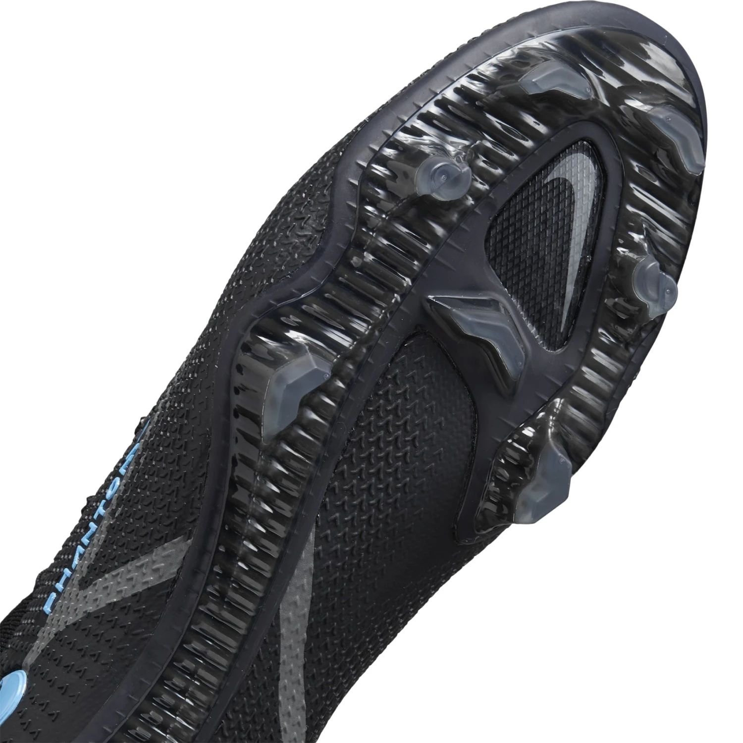 Nike Unisex Phantom GT2 Elite FG Soccer Shoe - Black/Black/Iron Grey 7 Nike Unisex Phantom GT2 Elite FG Soccer Shoe - Black/Black/Iron Grey - Image 7