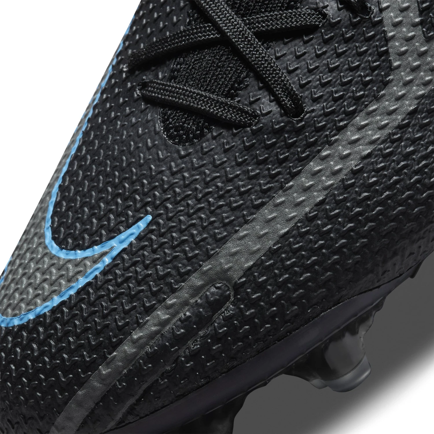 Nike Unisex Phantom GT2 Elite FG Soccer Shoe - Black/Black/Iron Grey 8 Nike Unisex Phantom GT2 Elite FG Soccer Shoe - Black/Black/Iron Grey - Image 8