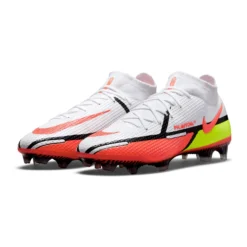 Nike Unisex Phantom GT2 Elite Dynamic Fit FG Soccer Shoes - White/Bright Crimson/Volt - Regular (D) 13 Nike Unisex Phantom GT2 Elite Dynamic Fit FG Soccer Shoes - White/Bright Crimson/Volt - Regular (D) -Patagonia Shop CZ9889 167 PHCFH001 2000