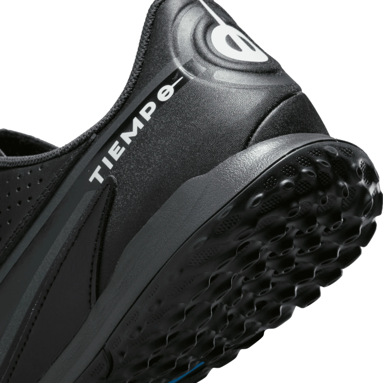 Nike Unisex Tiempo Legend 9 Academy TF Soccer Shoe - Black/Dark Smoke - Regular (D) 4 Nike Unisex Tiempo Legend 9 Academy TF Soccer Shoe - Black/Dark Smoke - Regular (D) - Image 4