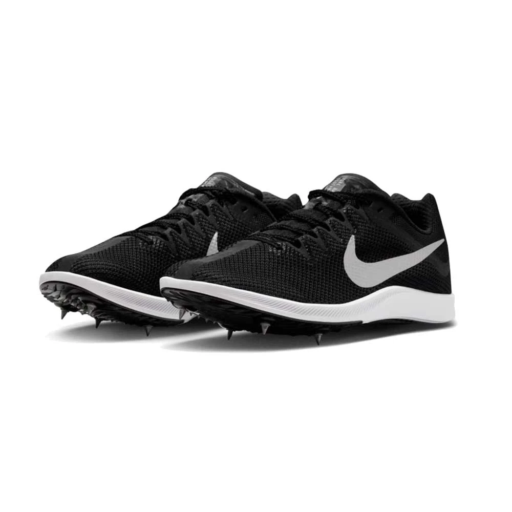 Unisex Nike Zoom Rival Track And Field Distance Spikes - Black/Metallic Silver/Lt Smoke - Regular (D) 4 Unisex Nike Zoom Rival Track And Field Distance Spikes - Black/Metallic Silver/Lt Smoke - Regular (D) - Image 4