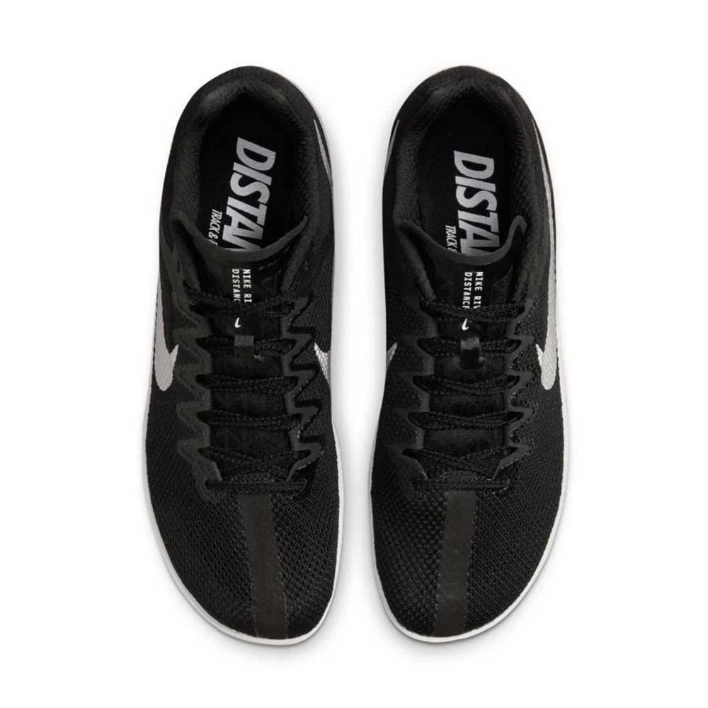 Unisex Nike Zoom Rival Track And Field Distance Spikes - Black/Metallic Silver/Lt Smoke - Regular (D) 2 Unisex Nike Zoom Rival Track And Field Distance Spikes - Black/Metallic Silver/Lt Smoke - Regular (D) - Image 2