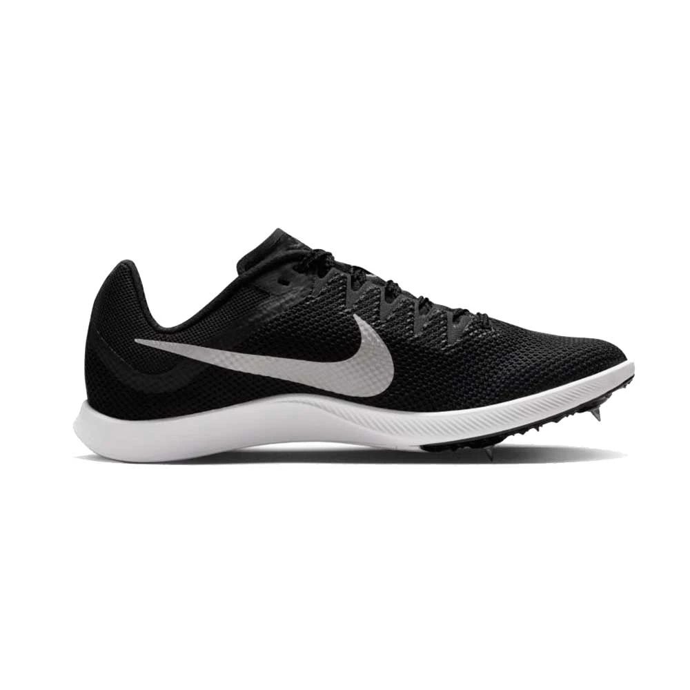Unisex Nike Zoom Rival Track And Field Distance Spikes - Black/Metallic Silver/Lt Smoke - Regular (D) 1 Unisex Nike Zoom Rival Track And Field Distance Spikes - Black/Metallic Silver/Lt Smoke - Regular (D)