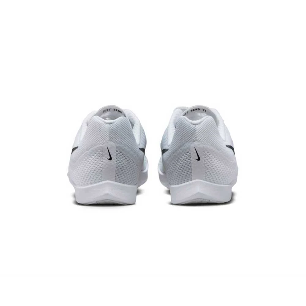 Unisex Nike Zoom Rival Track And Field Distance Spikes - White/Black/Metallic Silver - Regular (D) 11 Unisex Nike Zoom Rival Track And Field Distance Spikes - White/Black/Metallic Silver - Regular (D) - Image 11