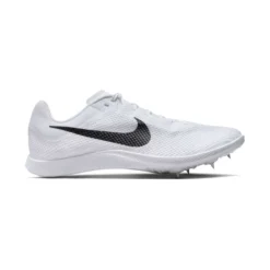 Unisex Nike Zoom Rival Track And Field Distance Spikes - White/Black/Metallic Silver - Regular (D)