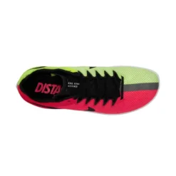 Unisex Nike Zoom Rival Track And Field Distance Spikes - Bright Crimson/Black/Volt - Regular (D) -Patagonia Shop DC8725 601 PHSTH001 1