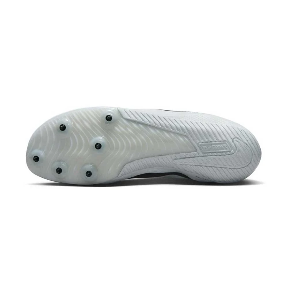 Unisex Nike Zoom Rival Sprint Spike- White/Black/Metallic Silver- Regular (D) 8 Unisex Nike Zoom Rival Sprint Spike- White/Black/Metallic Silver- Regular (D) - Image 8