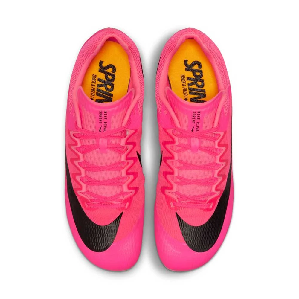 Unisex Nike Zoom Rival Sprint Spike- Hyper Pink/Black/Laser Orange- Regular (D) 4 Unisex Nike Zoom Rival Sprint Spike- Hyper Pink/Black/Laser Orange- Regular (D) - Image 4