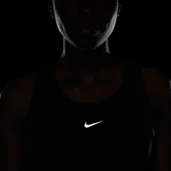 Women's Nike Dri-FIT ADV Seamless Tank Top - Black/Reflective Silver -Patagonia Shop DD0585 010 PHSYM200 JPG HEI 875 WID 875