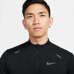 Men's Nike Therma-FIT Repel Element 1/2-Zip Running Top - Black/Reflective Silver 11 Men's Nike Therma-FIT Repel Element 1/2-Zip Running Top - Black/Reflective Silver -Patagonia Shop DD5662 010 PHSYM001 1500