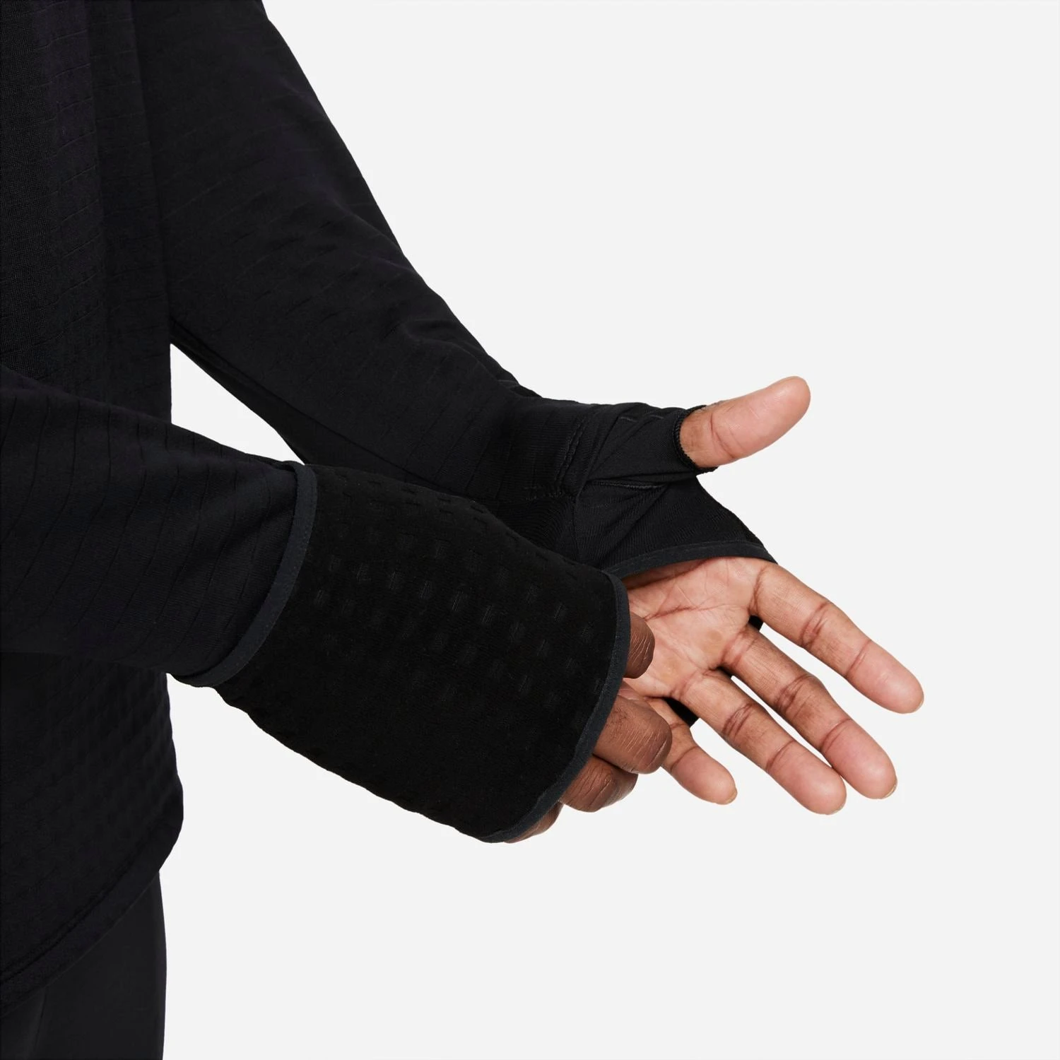 Men's Nike Therma-FIT Repel Element 1/2-Zip Running Top - Black/Reflective Silver 5 Men's Nike Therma-FIT Repel Element 1/2-Zip Running Top - Black/Reflective Silver - Image 5