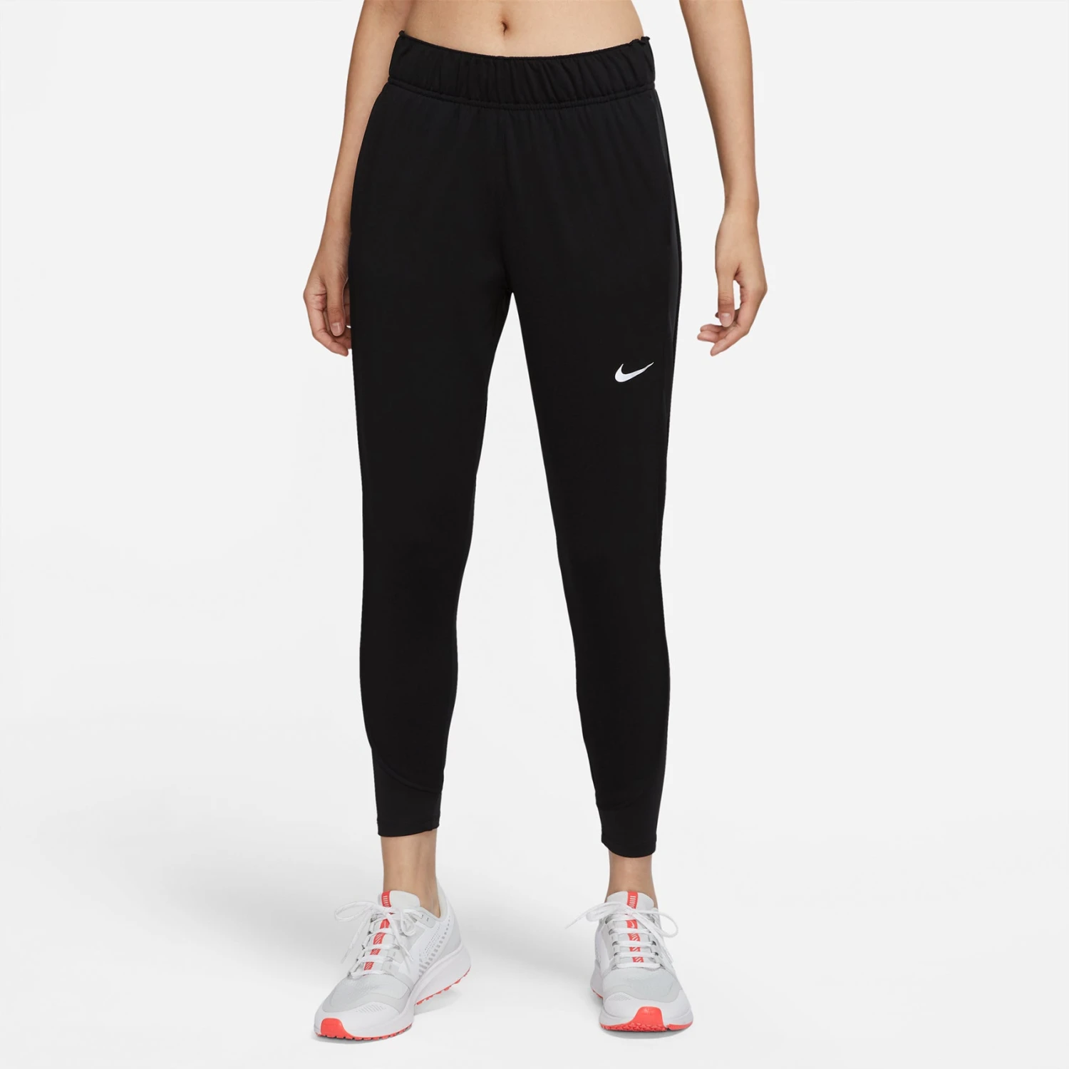 Women's Nike Therma-FIT Essential Running Pants - Black/Black/Reflective Silver 1 Women's Nike Therma-FIT Essential Running Pants - Black/Black/Reflective Silver