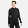 Women's Nike Therma-FIT Element Running Crew - Black/Reflective Silver