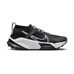 Nike Men's ZoomX Zegama Trail Shoe - Black/White - Regular (D)