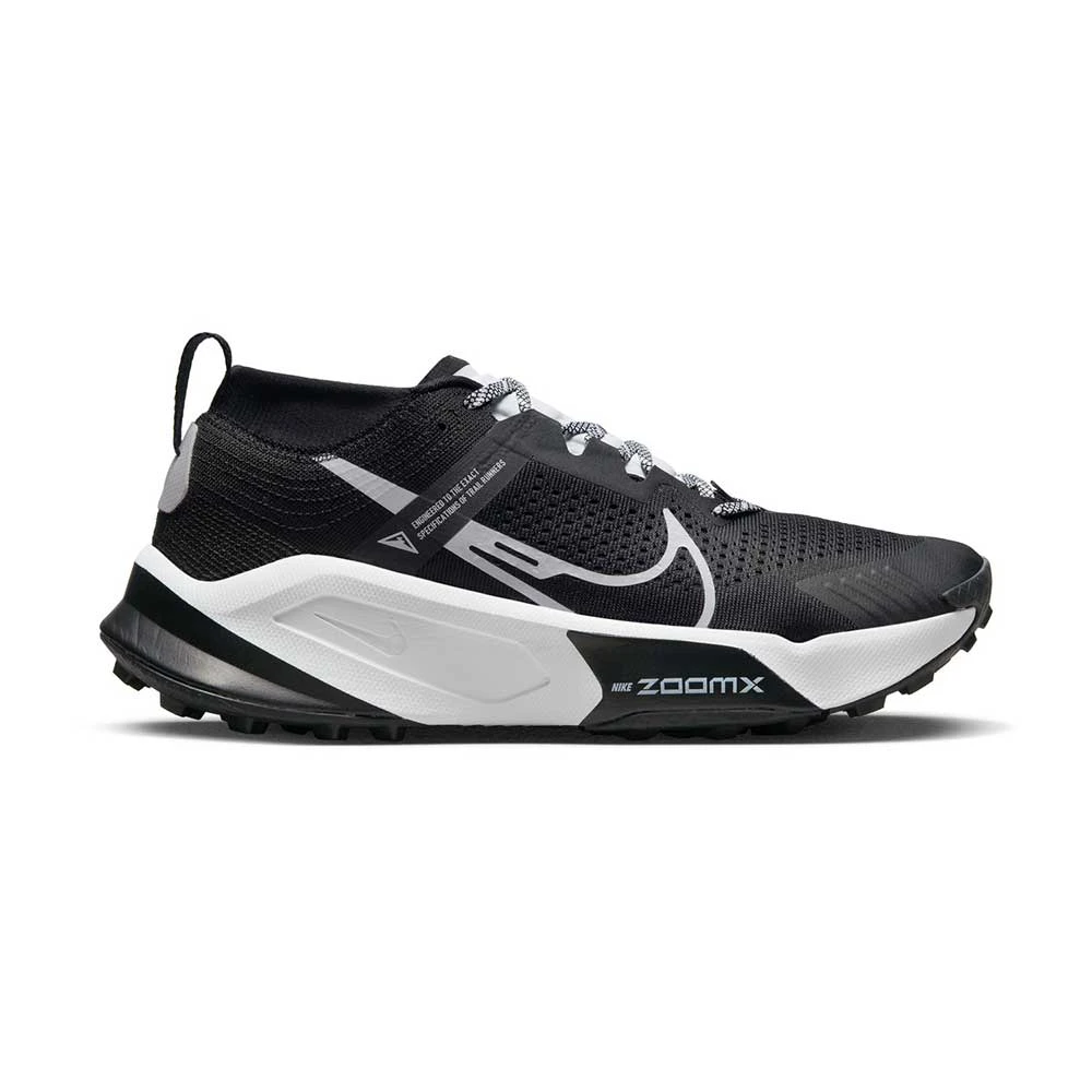 Nike Men's ZoomX Zegama Trail Shoe - Black/White - Regular (D) 1 Nike Men's ZoomX Zegama Trail Shoe - Black/White - Regular (D)