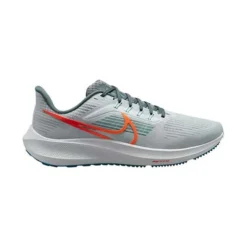 Nike Men's Pegasus 39 Running Shoes - Pure Platinum/Total Orange - Regular (D)