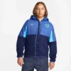 Nike Men's England Winterized Full Zip Jacket - Game Royal/Blue Void/Blue Fury