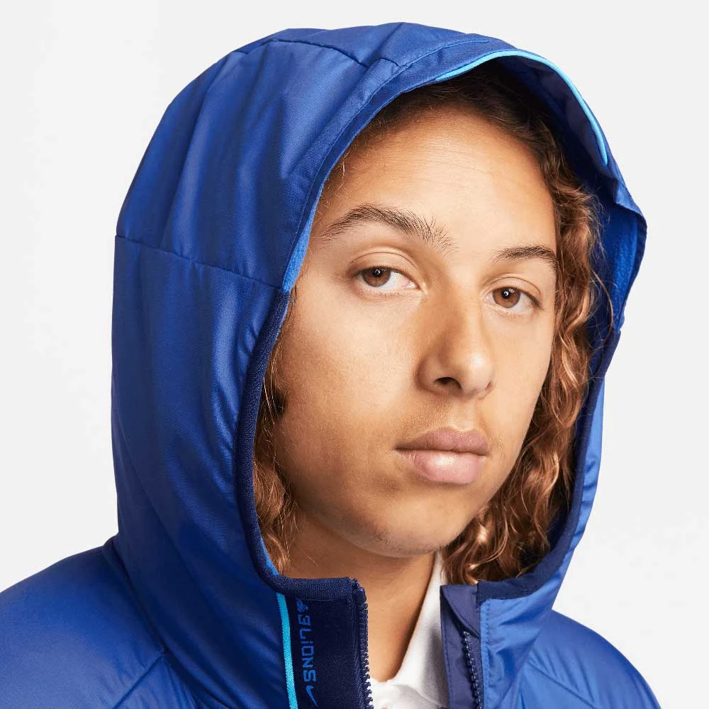 Nike Men's England Winterized Full Zip Jacket - Game Royal/Blue Void/Blue Fury 4 Nike Men's England Winterized Full Zip Jacket - Game Royal/Blue Void/Blue Fury - Image 4