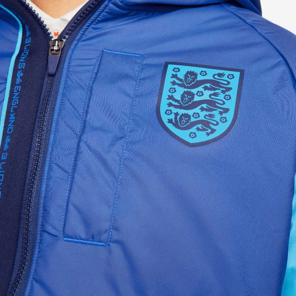Nike Men's England Winterized Full Zip Jacket - Game Royal/Blue Void/Blue Fury 3 Nike Men's England Winterized Full Zip Jacket - Game Royal/Blue Void/Blue Fury - Image 3