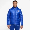 Nike Men's USA NSW Syn Fill Jacket - Bright Blue/Speed Red/White