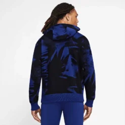 Nike Men's KNVB Club Fleece Hoodie - Black/Royal Blue -Patagonia Shop DH4960 010 PHSBM001 2000