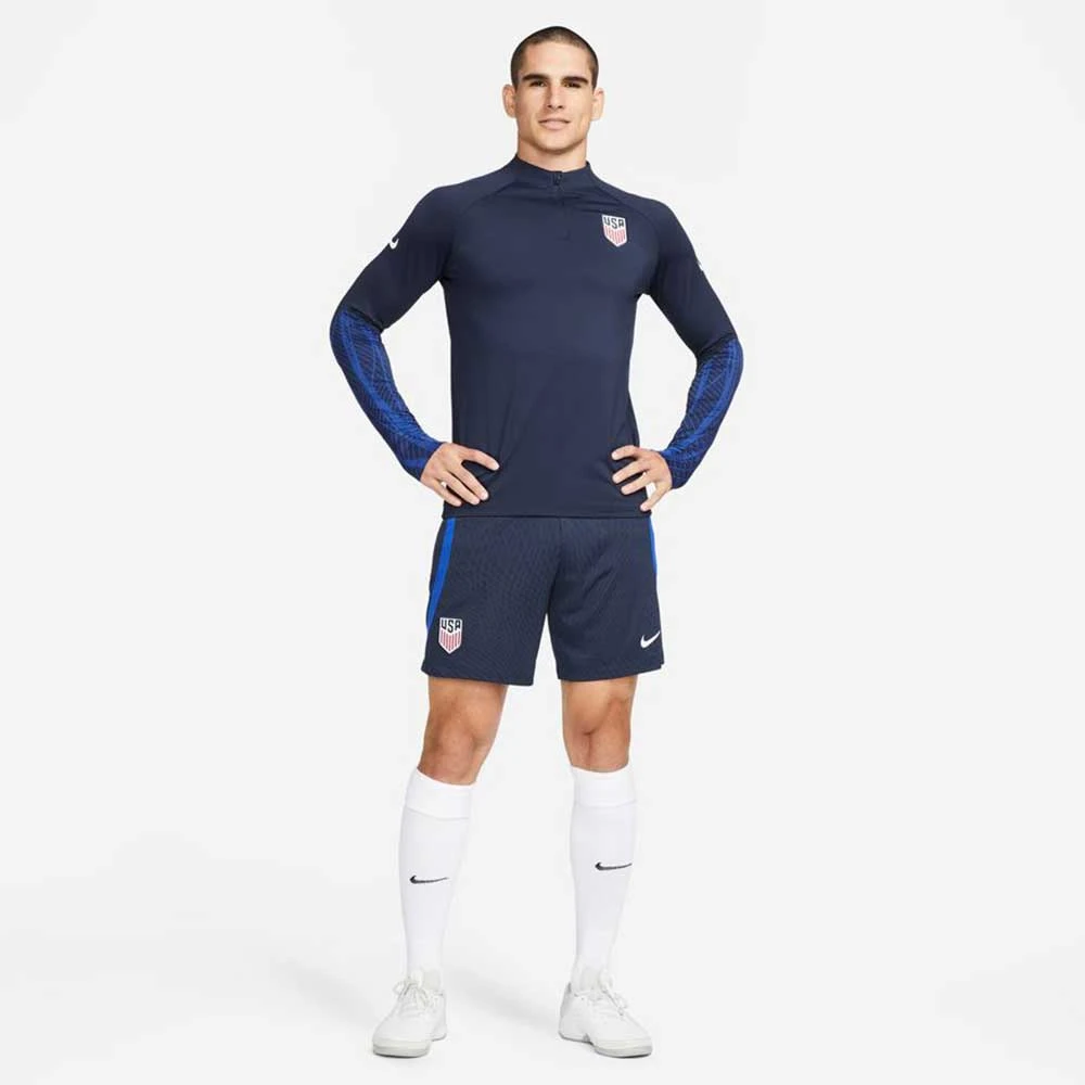 Men's Nike USA Dri-FIT Strike Short - Obsidian/Bright Blue 1 Men's Nike USA Dri-FIT Strike Short - Obsidian/Bright Blue