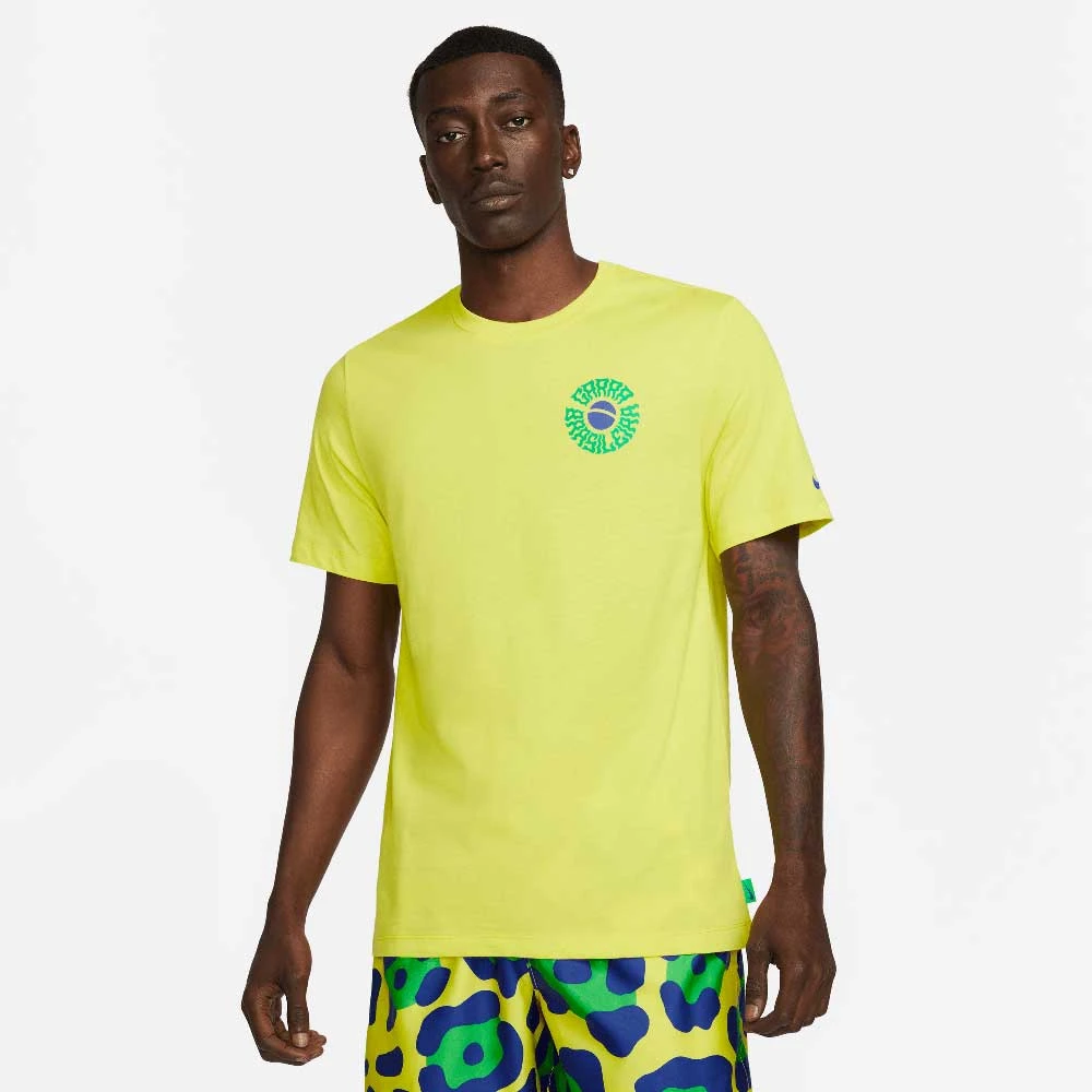 Nike Men's CBF Voice World Cup 22 Tee - Dynamic Yellow 1 Nike Men's CBF Voice World Cup 22 Tee - Dynamic Yellow