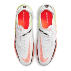 Nike Unisex Phantom GT2 Academy Flyease FG/MG Soccer Shoe - White/Bright Crimson/Volt -Patagonia Shop DH9638 167 PHCTH001 2000
