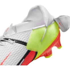Nike Unisex Phantom GT2 Academy Flyease FG/MG Soccer Shoe - White/Bright Crimson/Volt -Patagonia Shop DH9638 167 PHSYD003 2000