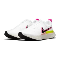 Nike Men's React Infinity Run FlyKnit 2 - White/Black/Sail/Pink Blast - Regular (D) -Patagonia Shop DJ5395 100 PHCFH001 2000 2485b2ad 5380 42c4 9a9b 2aa41e4c822b