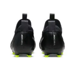 Nike Youth JR Vapor 15 Academy FG/MG Soccer Shoe - Black/Dark Smoke -Patagonia Shop DJ5617 001 PHCBH000