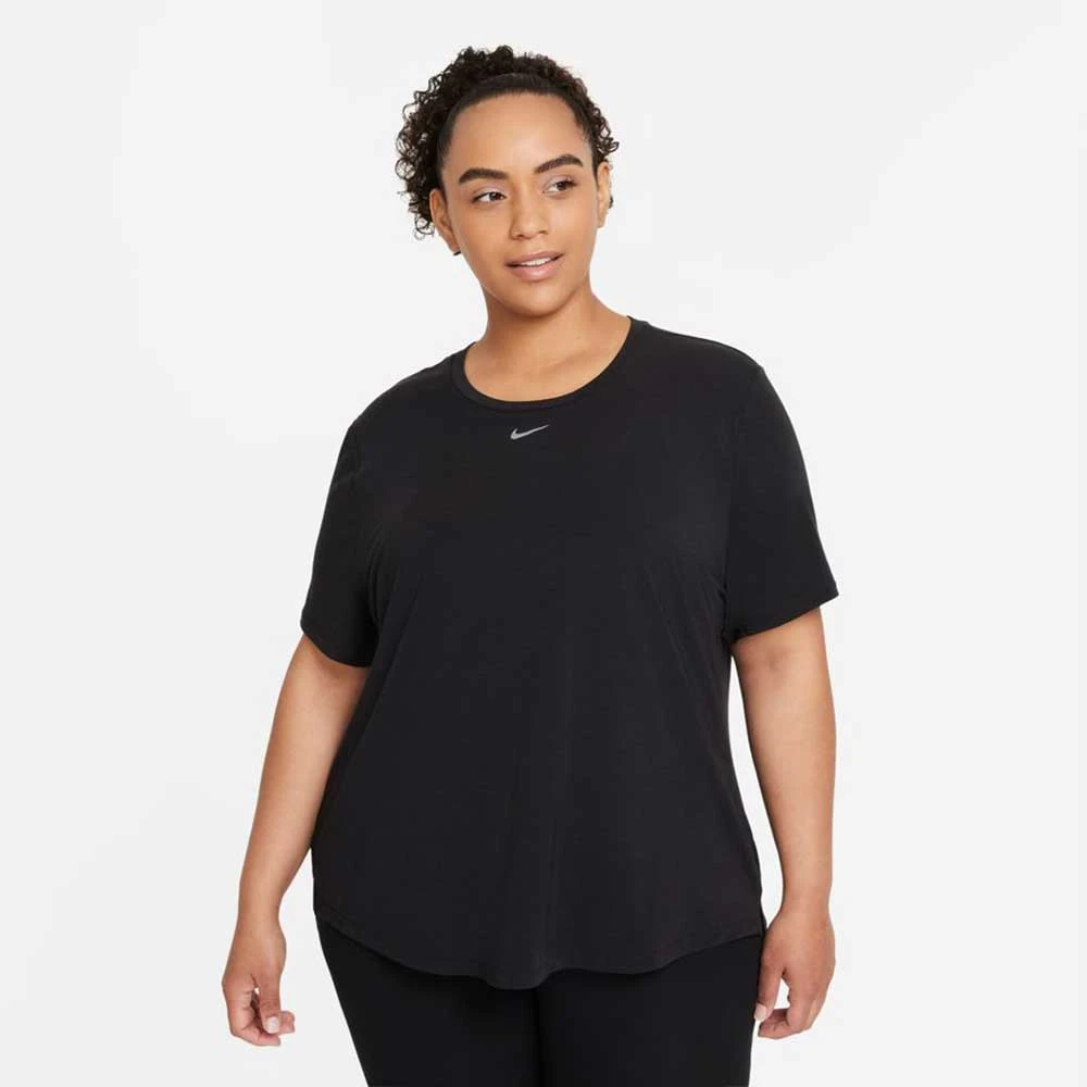 Nike Women's One Luxe Women's Standard Fit Short-Sleeve Top - Black 1 Nike Women's One Luxe Women's Standard Fit Short-Sleeve Top - Black