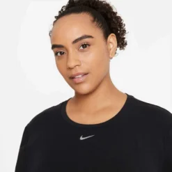 Nike Women's One Luxe Women's Standard Fit Short-Sleeve Top - Black 8 Nike Women's One Luxe Women's Standard Fit Short-Sleeve Top - Black -Patagonia Shop DJ6751 010 PHSYM001 1