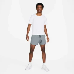 Nike Men's Stride 5in Brief-Lined Short - Smoke Grey 15 Nike Men's Stride 5in Brief-Lined Short - Smoke Grey -Patagonia Shop DM4755 084 PHSYM004 1