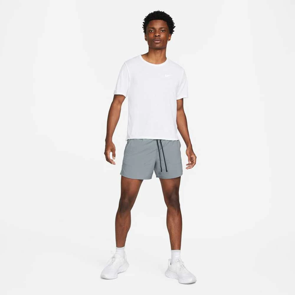 Nike Men's Stride 5in Brief-Lined Short - Smoke Grey 5 Nike Men's Stride 5in Brief-Lined Short - Smoke Grey - Image 5