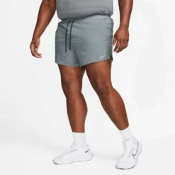 Nike Men's Stride 5in Brief-Lined Short - Smoke Grey 16 Nike Men's Stride 5in Brief-Lined Short - Smoke Grey -Patagonia Shop DM4755 084 PHSYM008 1