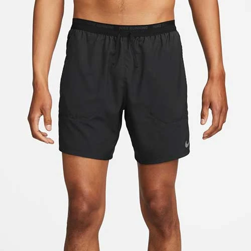 Men's Nike Dri-FIT Stride 2in1 7in Short - Black 1 Men's Nike Dri-FIT Stride 2in1 7in Short - Black