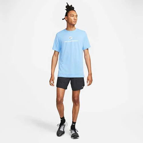 Men's Nike Dri-FIT Stride 2in1 7in Short - Black 6 Men's Nike Dri-FIT Stride 2in1 7in Short - Black - Image 6