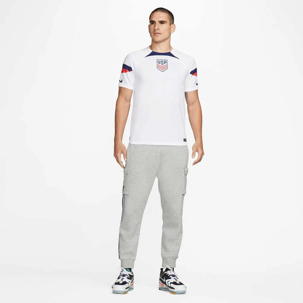 Nike Men's USA DF Stadium Home SS Jersey - White/Loyal Blue 3 Nike Men's USA DF Stadium Home SS Jersey - White/Loyal Blue - Image 3