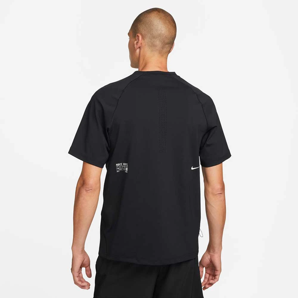 Men's Nike Dri-FIT ADV Top Short Sleeve Shirt - Black 7 Men's Nike Dri-FIT ADV Top Short Sleeve Shirt - Black - Image 7