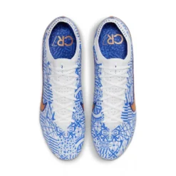 Unisex Nike Mercurial Zoom Vapor 15 Elite CR7 FG Soccer Shoe - White/Metallic Copper - Regular (D) -Patagonia Shop DQ5299 182 PHCTH001 2000