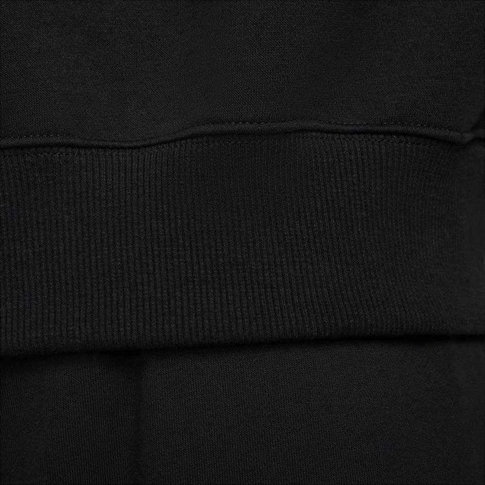 Nike Women's Fleece Quarter Zip Crop - Black/Sail 5 Nike Women's Fleece Quarter Zip Crop - Black/Sail - Image 5