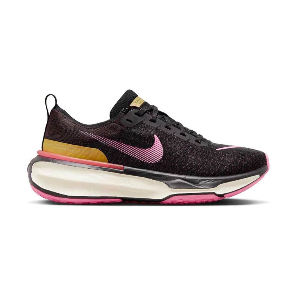Nike Women's ZoomX Invincible Run Flyknit 3 Running Shoe - Earth/Pink Spell/Black - Regular (B) 1 Nike Women's ZoomX Invincible Run Flyknit 3 Running Shoe - Earth/Pink Spell/Black - Regular (B)