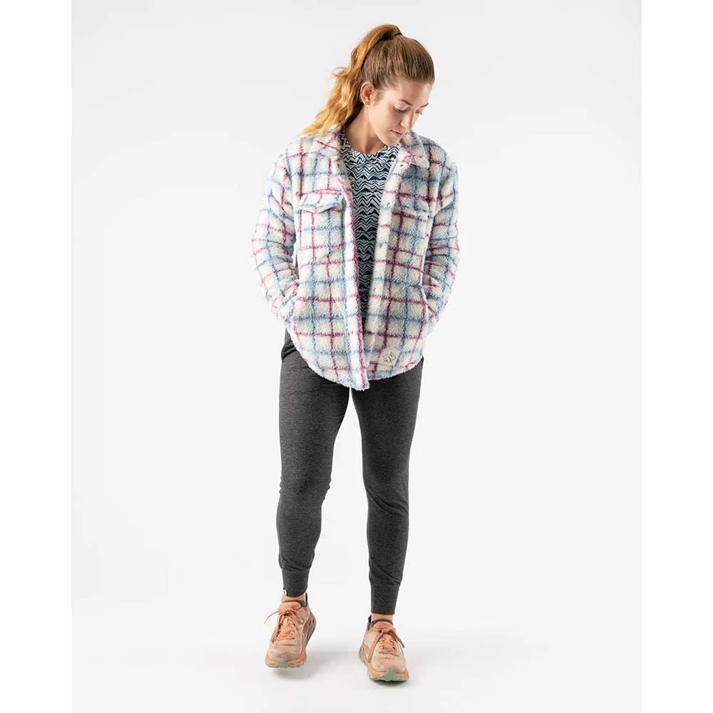Women's Fleece Of Mind - Sugar Swizzle Plaid 2 Women's Fleece Of Mind - Sugar Swizzle Plaid - Image 2