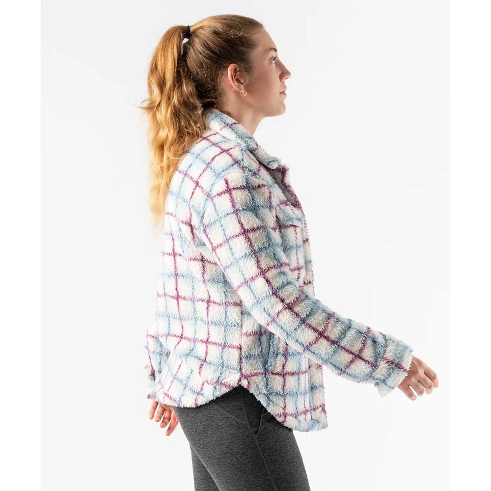 Women's Fleece Of Mind - Sugar Swizzle Plaid 4 Women's Fleece Of Mind - Sugar Swizzle Plaid - Image 4