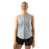 Women's High Country Sleeveless Shirt - All Aboard Plaid