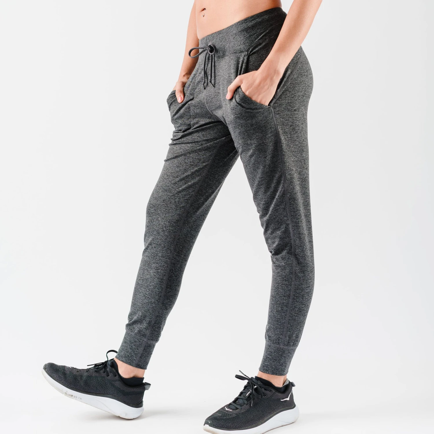 Women's EZ Jogger - Black Charcoal 2 Women's EZ Jogger - Black Charcoal - Image 2